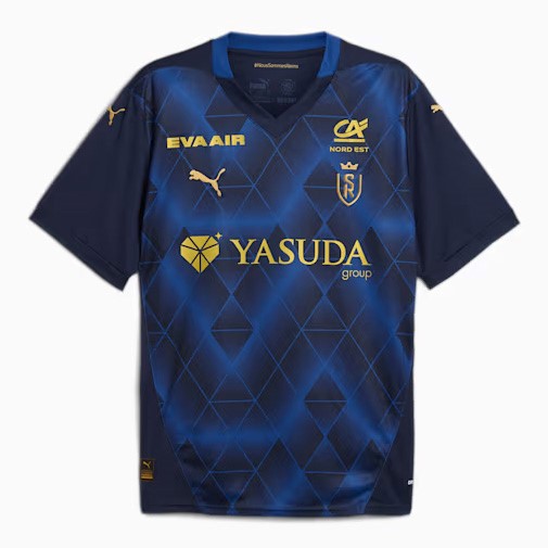 Tailandia Camiseta Stade Reims Segunda Equipación 2024/2025